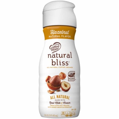 Nestle Coffee-Mate Natural Bliss All-Natural Coffee Creamer Hazelnut
