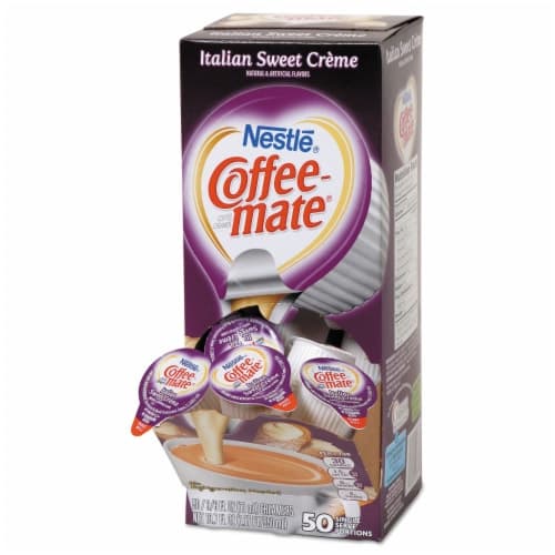 Nestle Coffee Mate Italian Sweet Creme Coffee Creamer, 0.375 Pouches