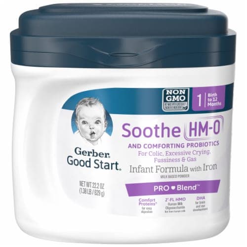 Gerber Good Start Soothe (Hmo) Non-Gmo Powder Infant Formula, Stage 