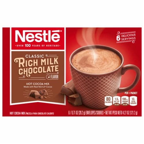 Nestle Hot Cocoa Mix Rich Milk Chocolate Flavor