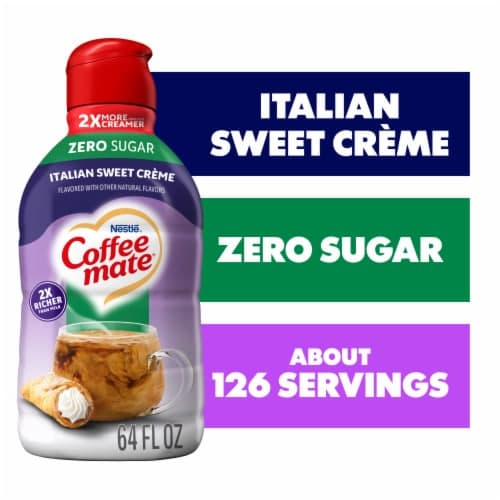 Coffee Mate Sugar Free Italian Sweet Creme Coffee Creamer