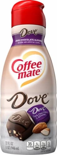 Coffee Mate Dove Coffee Creamer, Dark Chocolate Almond