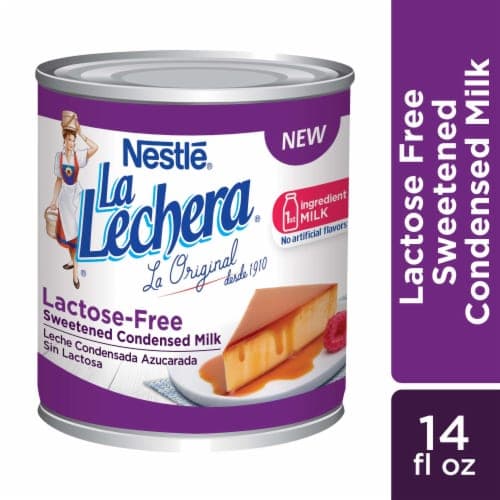 Nestle La Lechera Lactose Free Sweetened Condensed Milk