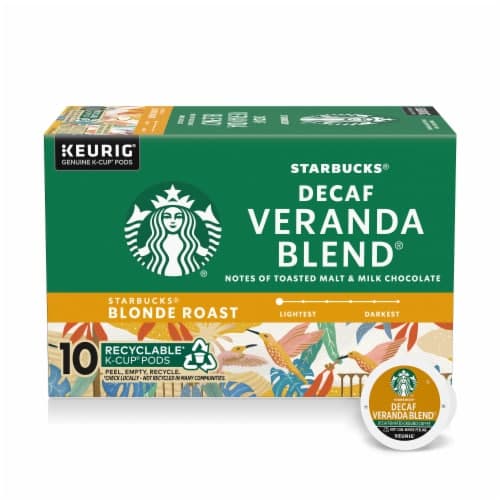 Starbucks Decaf Veranda Blend K Cup Coffee