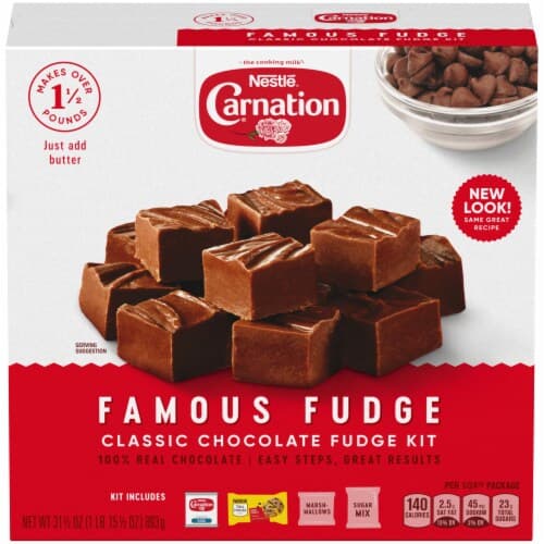 Carnation Famous Fudge Classic Chocolate Fudge Kit