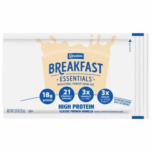 Carnation Breakfast Essentials High Protein Classic French Vanilla Powder Drink Mix