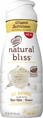 Natural Bliss Whipped Buttercream Liquid All Natural Coffee Creamer