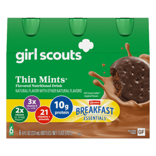 Carnation Breakfast Essentials Girl Scouts Thin Mints Instant Breakfast Drink