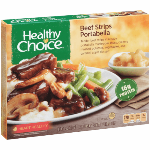Healthy Choice Beef Strips Portabella