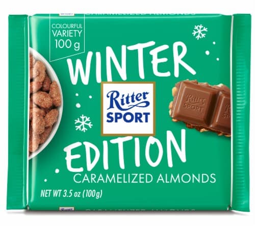 Ritter Sport Almonds, Caramelised