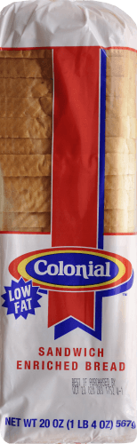 Colonial King Thin Bread. Loaf