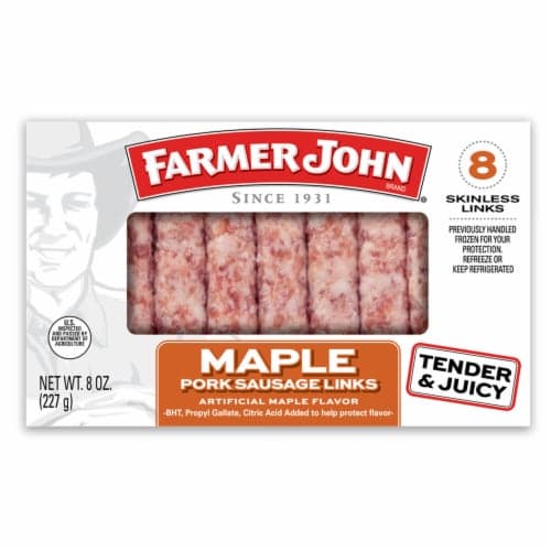 Farmer John Maple Pork Sausage Links