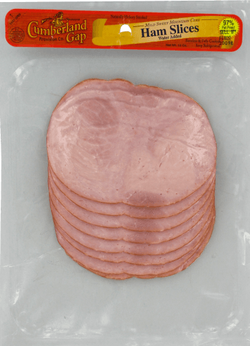 Cumberland Gap Ham Slices, Mild Sweet Mountain Cure