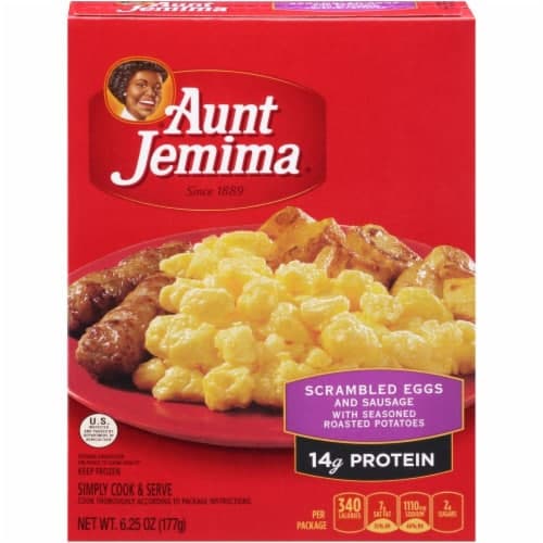 Aunt Jemima Scrambled Eggs And Sausage