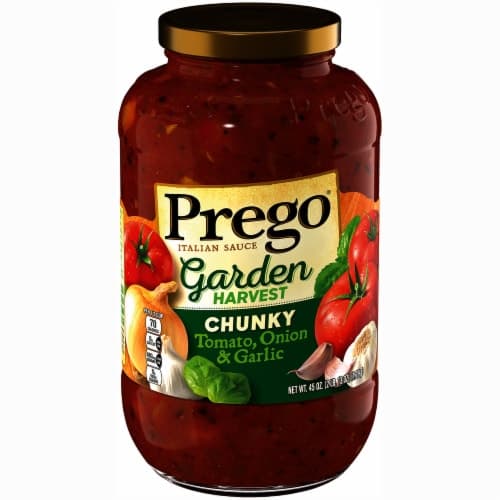 Prego Garden Harvest Chunky Tomato, Onion & Garlic Italian Sauce
