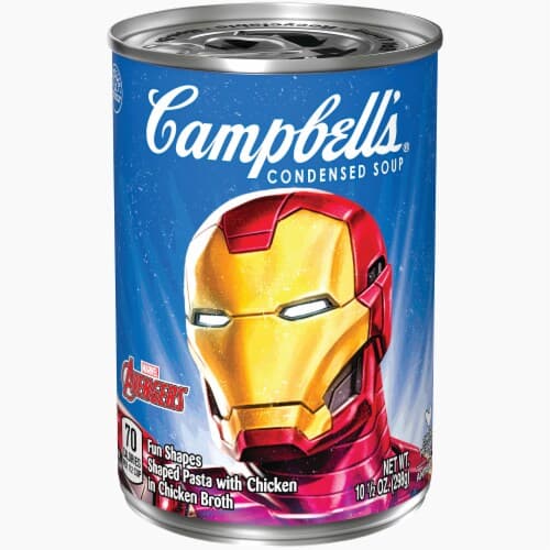 Campbells Soup, Condensed, Marvel Avengers