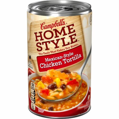 Campbell'S Homestyle Soup Mexican-Style Chicken Tortilla