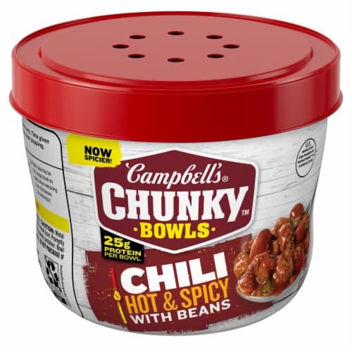 Campbell'S Chunky Hot & Spicy Chili With Beans