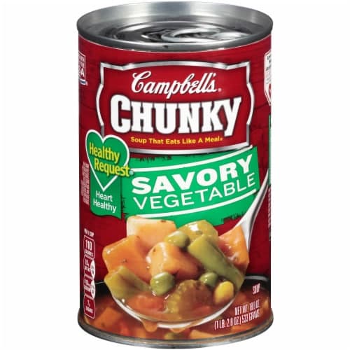 Campbell'S Chunky Healthy Request Savory Vegetables Soup