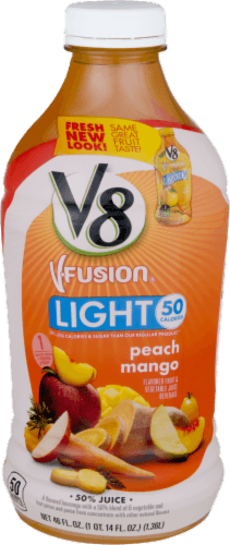 V8 V-Fusion Light Peach Mango