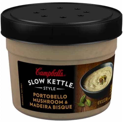 Campbell'S Slow Kettle Style Portobello Mushroom & Madeira Bisque, Tub