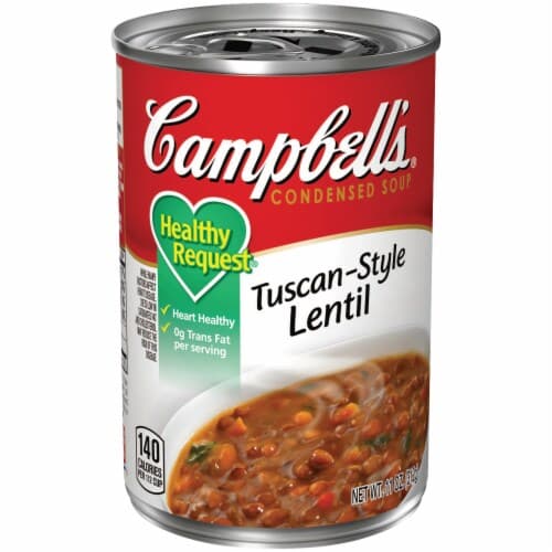 Campbell'S Condensed Healthy Request Tuscan-Style Lentil Soup