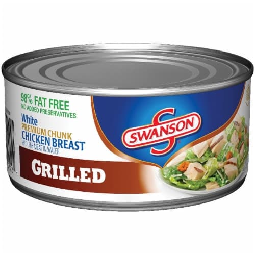 Swanson Chicken Breast, White, Premium Chunk, Grilled
