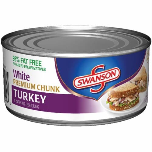 Swanson White Premium Chunk Turkey In Water With Seasoning