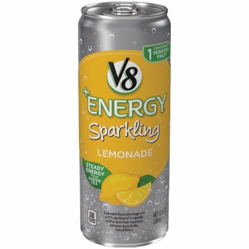 V8 +Energy +Energy Lemonade