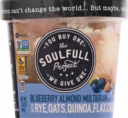 The Soulfull Project Blueberry Almond Multigrain Hot Cereal