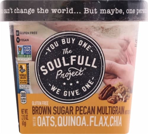 The Soulfull Project Brown Sugar Pecan Multigrain Hot Cereal
