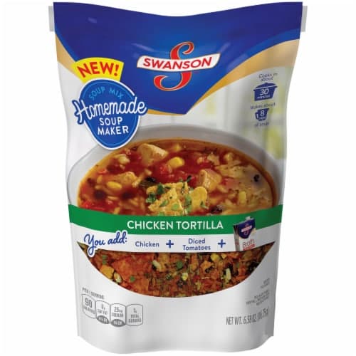 Swanson Soup Mix, Chicken Tortilla