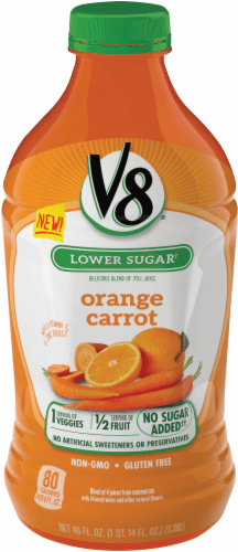 V8 Lower Sugar Orange Carrot Juice Oz