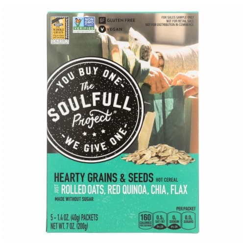 The Soulfull Project Hearty Grains & Seeds Hot Cereal