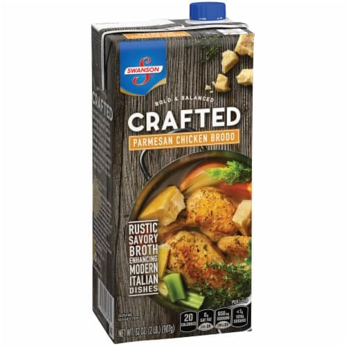 Swanson Crafted Parmesan Chicken Brodo, Carton