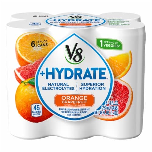 V8 Hydrating Beverage, Orange Grapefruit