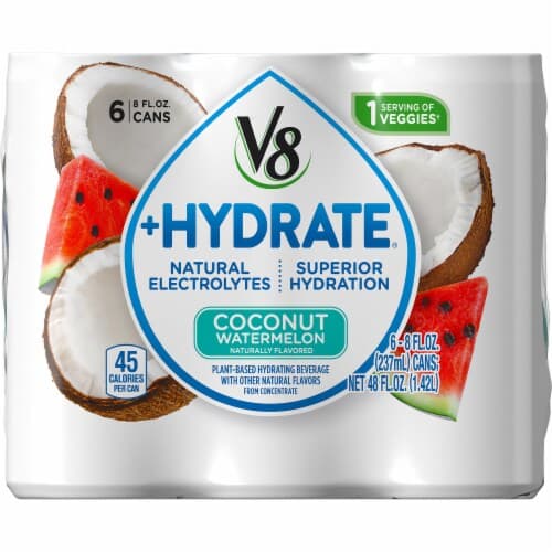 V8 Hydrating Beverage, Coconut Watermelon