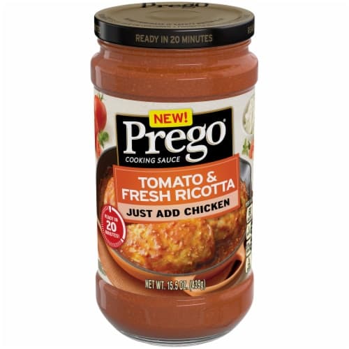 Prego Cooking Sauce, Tomato & Fresh Ricotta