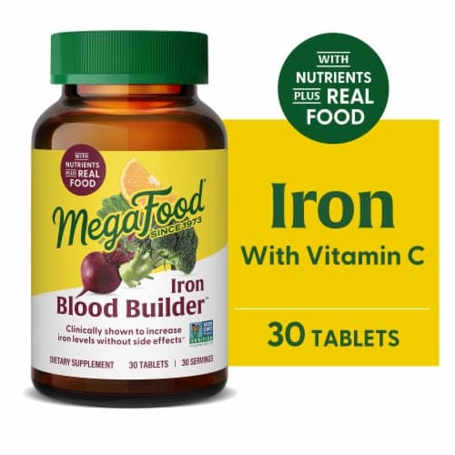 Megafood Blood Builder Iron Dietary Supplement