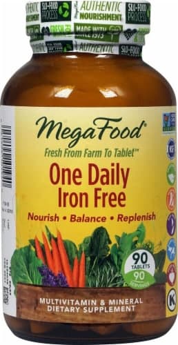 Megafood One Daily Iron Free