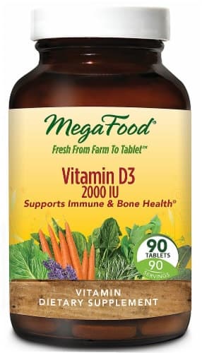 Megafood Vitamin D 2000 Iu