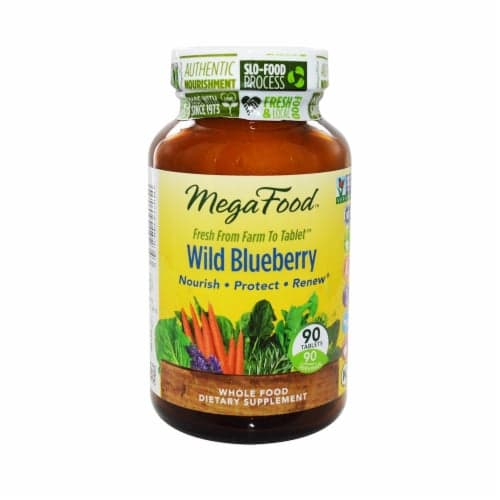 Megafood Wild Blueberry, 90 Chewable