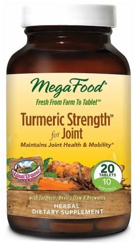 Megafood Turmeric Strength For Joint Herbal Dietary Supplement