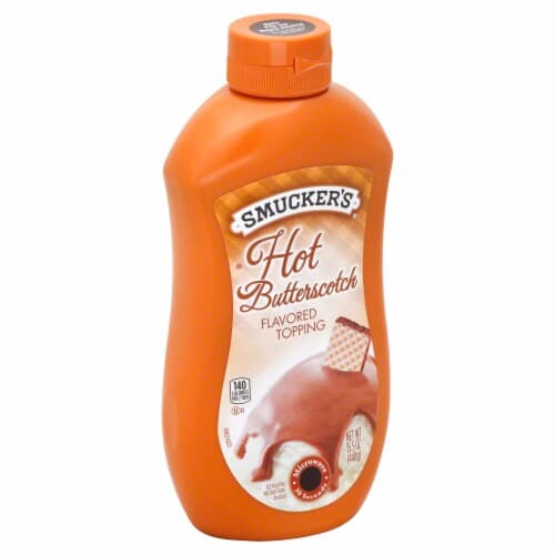 Smucker'S Hot Butterscotch Flavored Topping