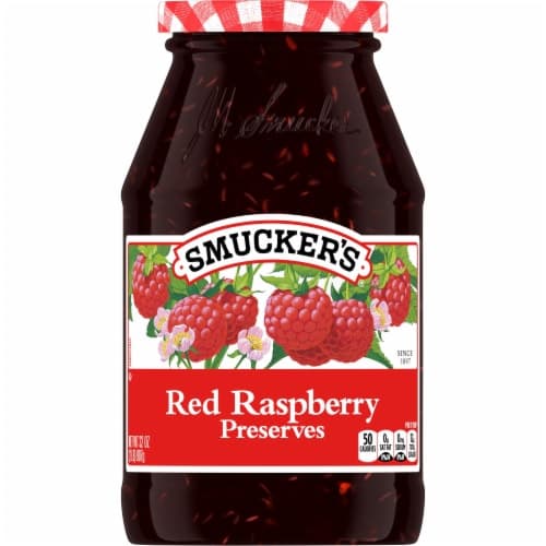 Smucker'S Red Raspberry Preserves Spread