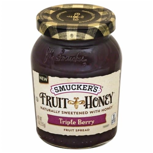 Smucker'S Fruit & Honey Spread Triple Berry