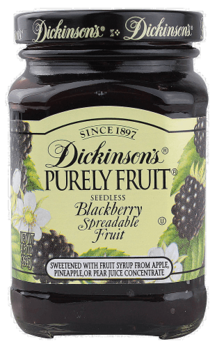 Dickinson'S Spreadable Fruit, Blackberry, Seedless