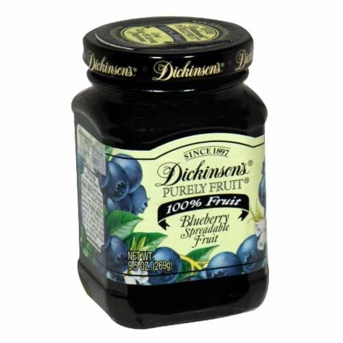Dickinsons Purely Fruit Spreadable Fruit, Blueberry
