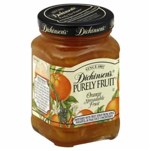 Dickinsons Purely Fruit Spreadable Fruit, Orange