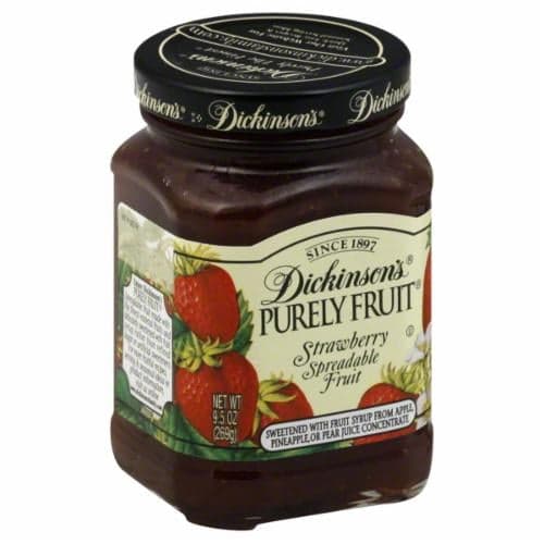 Dickinsons Purely Fruit Spreadable Fruit, Strawberry